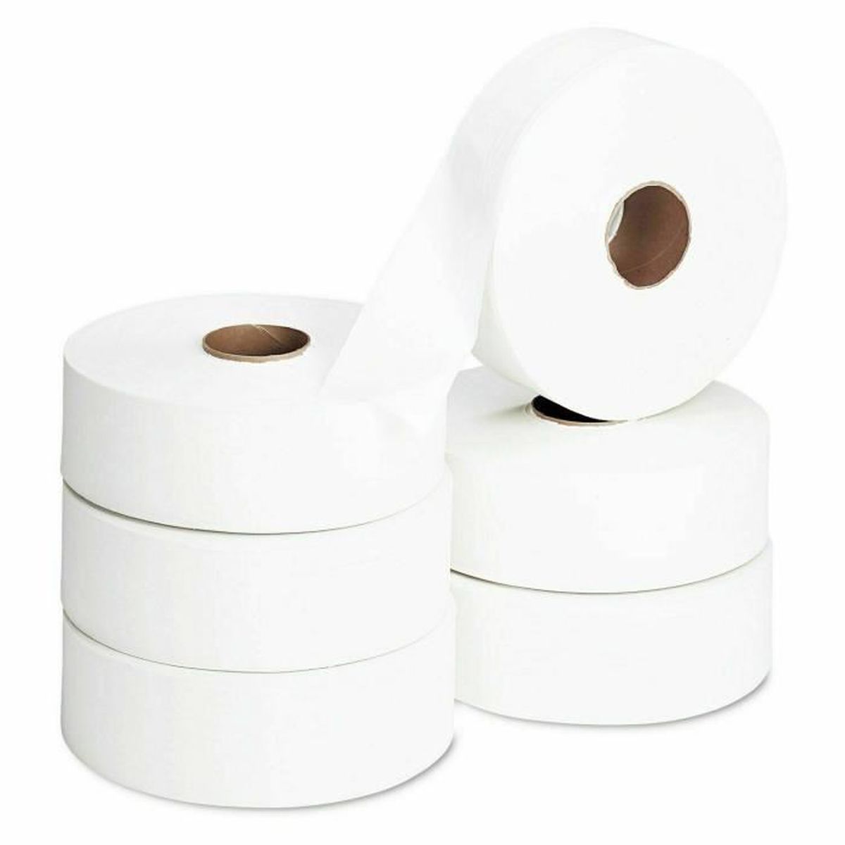 JUMBO TOILET PAPER / 6 ROLLS