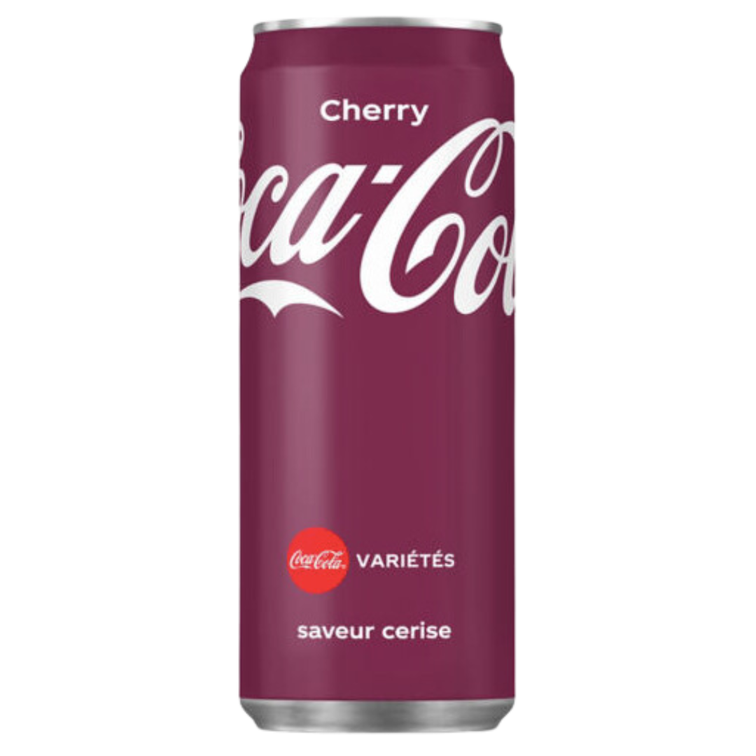 COCA CHERRY SLIM 33cl x 24 – FR