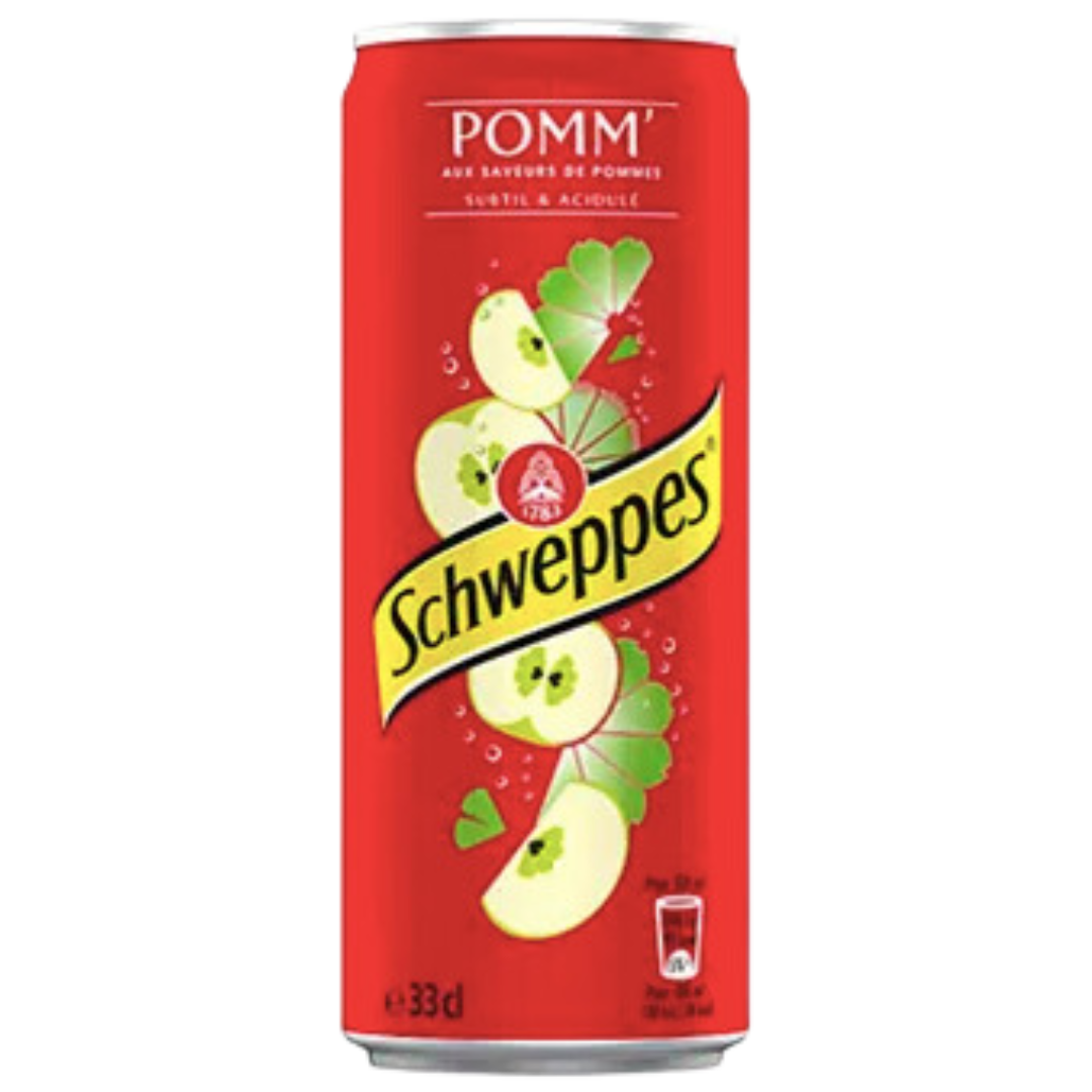 SCHWEPPES APPLE 33CLx24