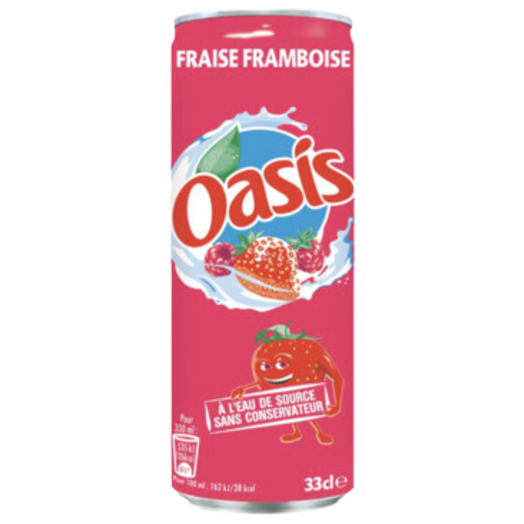 OASIS STRAWBERRY RASPBERRY 33CLx24