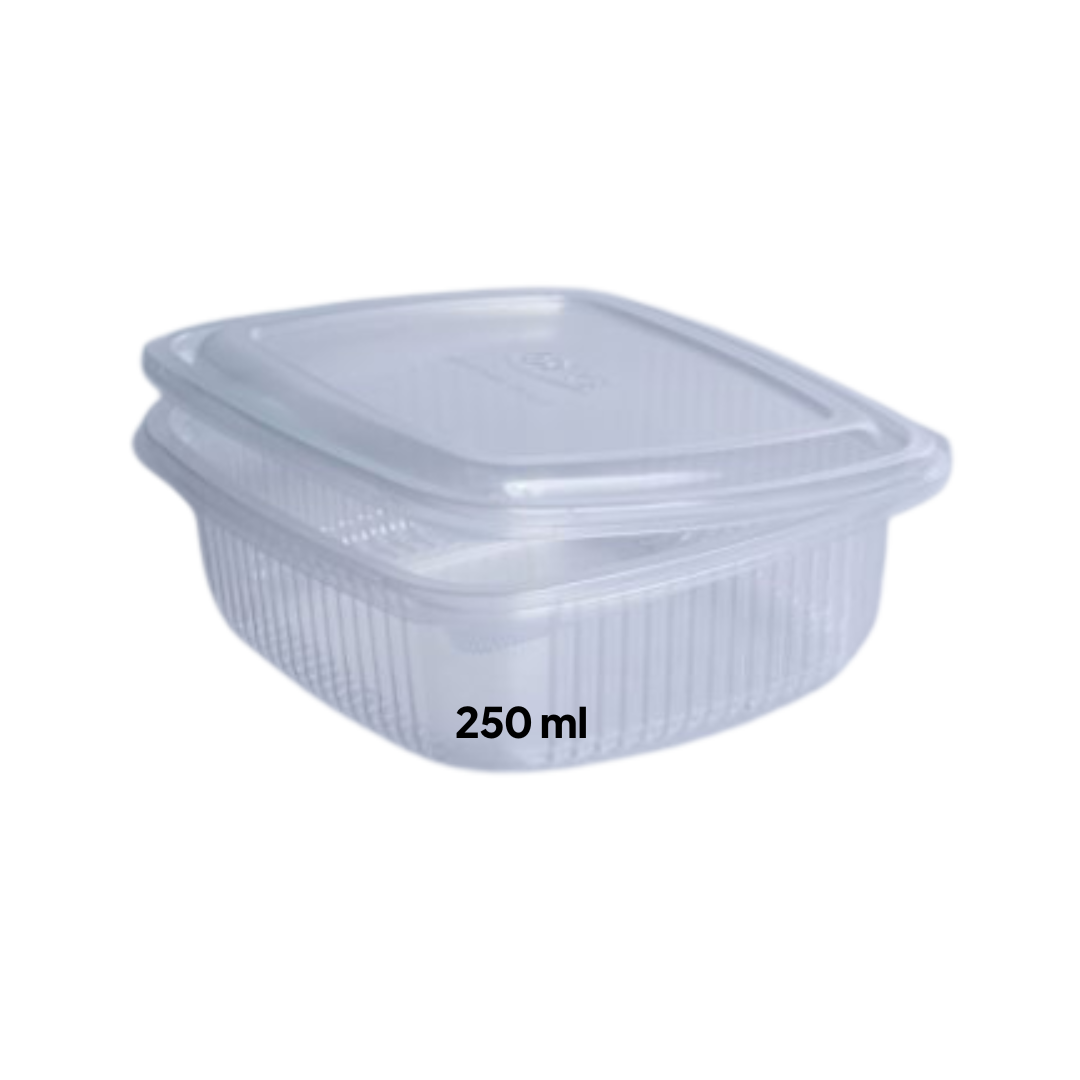 50 Plastic Food Trays 250ml