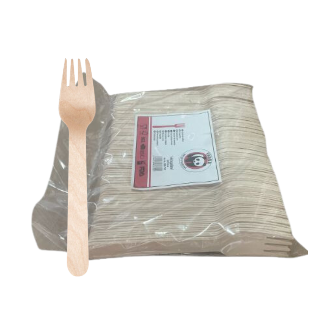 Wooden Forks 100pcs