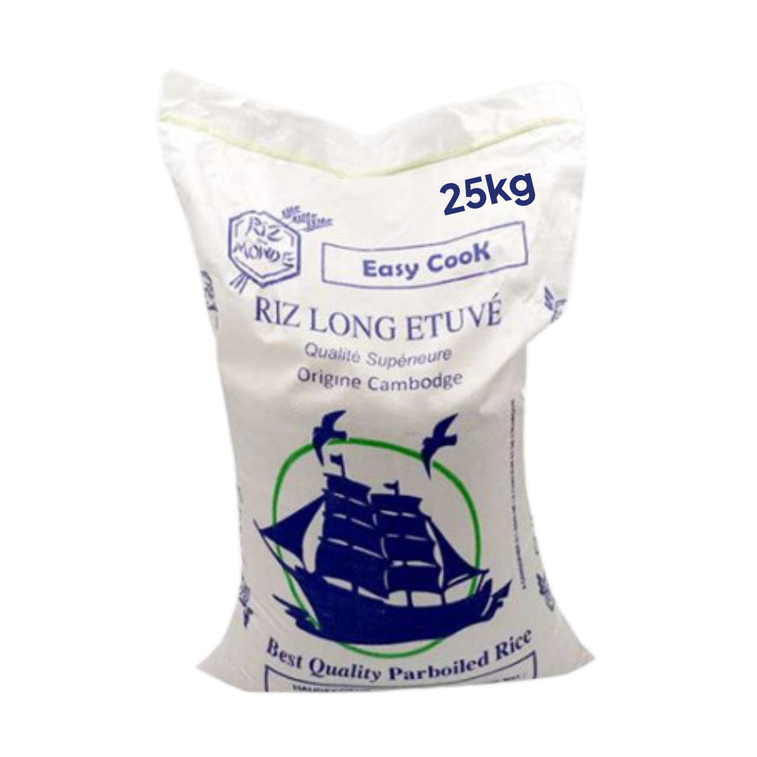Parboiled Long Rice 25Kg